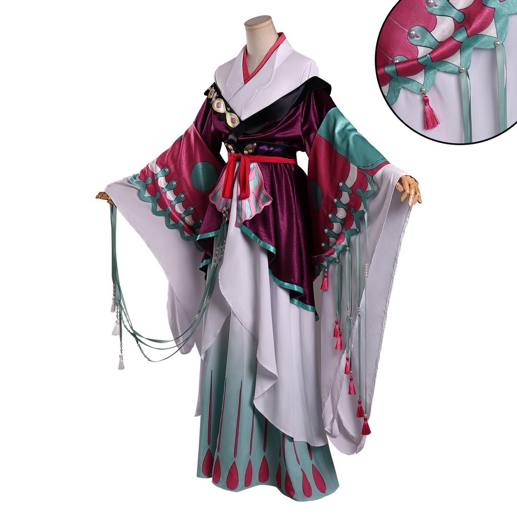 Return to the future cos clothes tooth fairy colored clothes song national style Han element suit cosplay game animation clothing