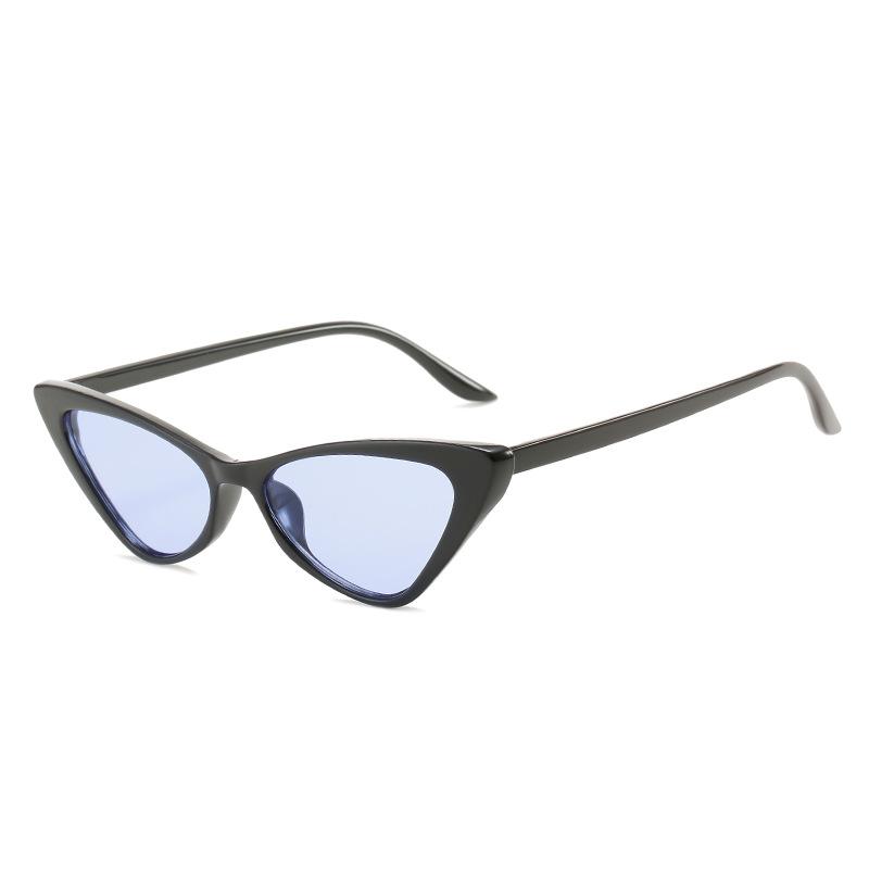 Cat'S Eye Pointed Sunglasses Trendy Small Frame Sunglasses Triangular Glasses