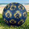 Cristiano Ronaldo Print Size 5 Soccer Ball, PU Wear Resistant Football for Match Training and Daily Practice, Birthday Gift for Soccer Fans