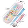 Skater Antibacterial Chopsticks Spoon Set Disney Princess 22 Made in Japan CCA1AG-A