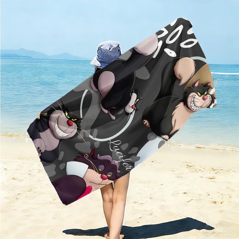 Purple Ghostly Dreamscape Towel Large Quick-Drying Microfiber Soft S-Square Pants-s Beach Towel for Travel Fitness Bathing Camping. 0730s148