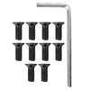 10 stk Skrutrekkersett for Xiaomi Mijia M365 elektrisk scooter