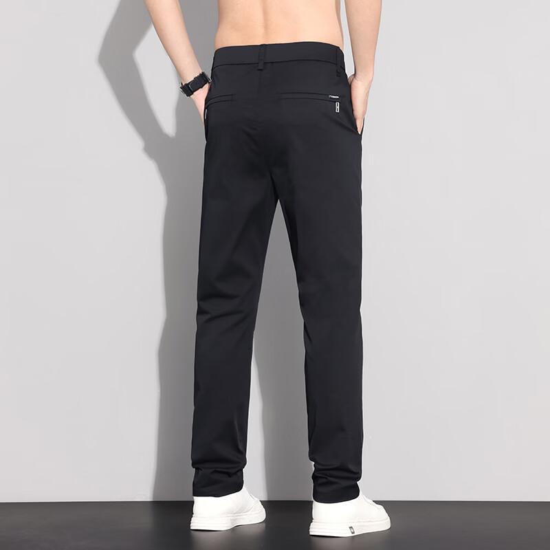 PLAYBOY Men's Straight-Leg Casual Business Pants