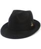Yunibeosyeolkemiseuteuli Bu Swing Simple Black Fedora Summer Hat