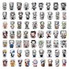 63PCS Dutch De Stijl Perspective Figure Stickers - Stylish Decor for Notebooks, Laptops & DIY Projects AnimeWorlds Store