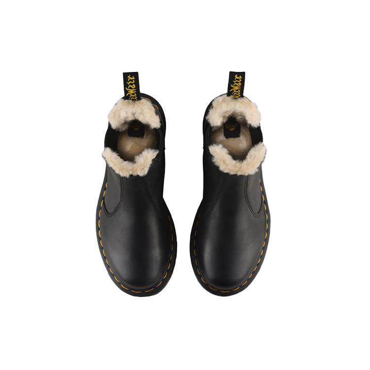 Dr. Martens Leather Versatile Fashion 13.5cm Boots Women boots Black 21045001