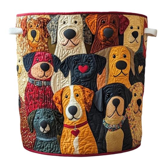 Quilted Floral Laundry Basket Fabric Boho Storage Hamper with Handles Foldable Large Capacity Laundry Bin for Nursery Bedroom Clothes Kids Toys S F 2080₽