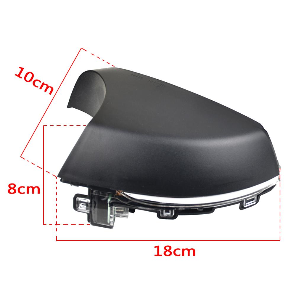 2 stücke Auto Seite Spiegel Blinker Anzeige Lampe LED Dynamische Blinker Licht für VW Volkswagen Polo MK5 6R 6C 2009-2017