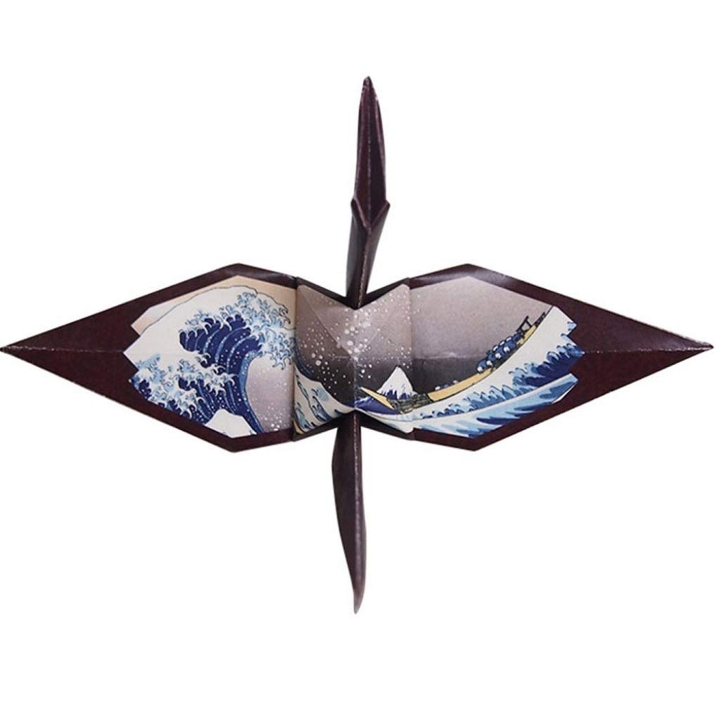 Toyo Origami Crane Views of Mount 46 46 006202 Set, Thirty-six Fuji, 15cm, Designs, Sheets,