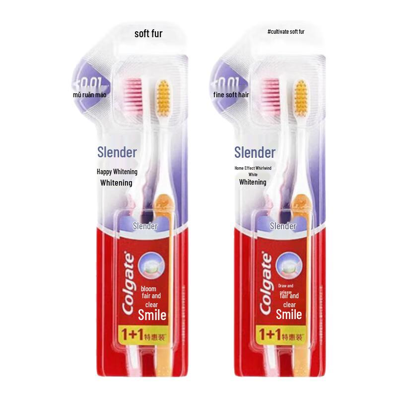 Colgate Whitening Toothbrush 4-Pack with Toothpaste