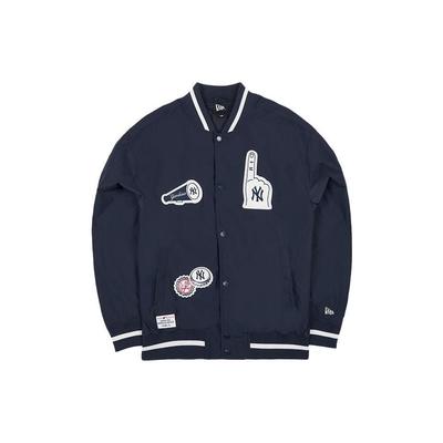 New Era Baseball Jacket Unisex Navy Blue 13559744