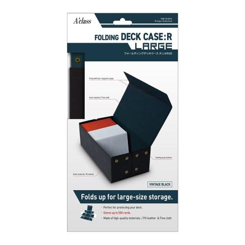 

Acras R Large Vintage Black Folding Deck Case: Card Case