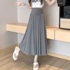 Summer Modal High-Waist A-Line Maternity Dress with Large Hem