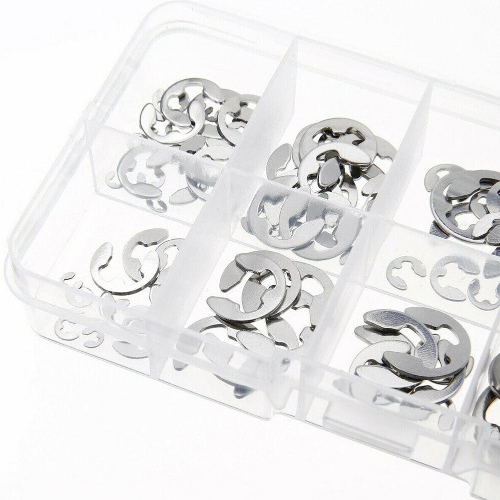 Snap Ring Kit 304 Stainless Steel Plastic Box Brand New