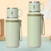 Large Capacity Stainless Steel Tea Infuser Thermos with Lanyard