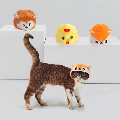 Creative Cat Headgear: Animal Shape, Comfortable, Soft, Breathable Plush Costume Toy