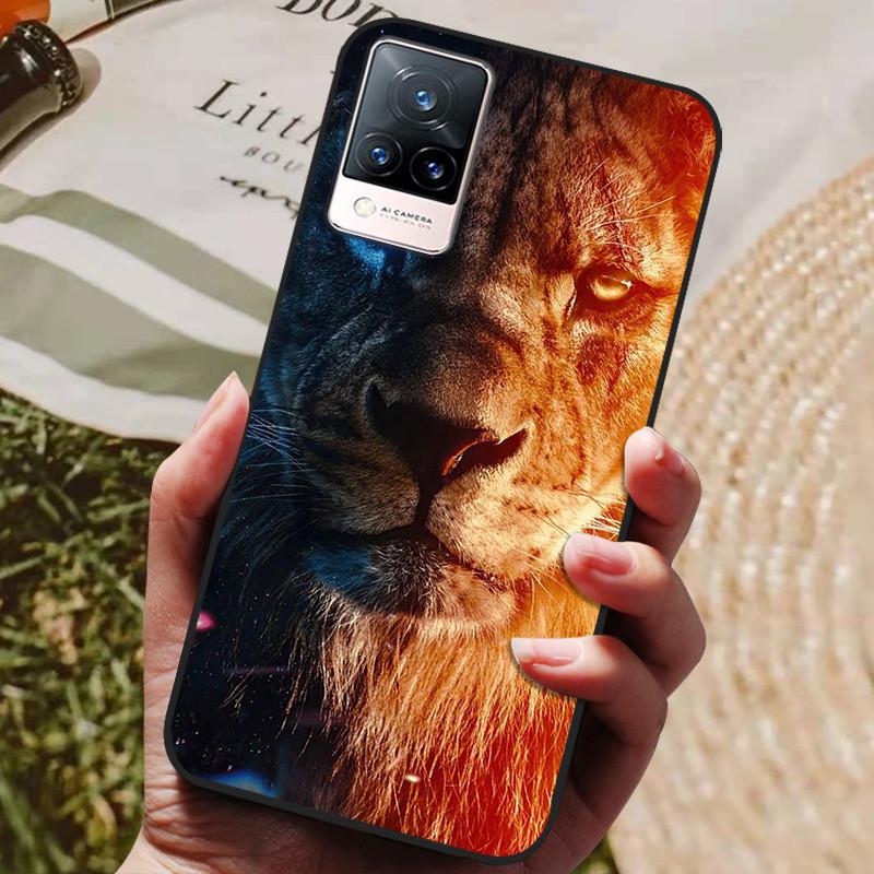 For Vivo V21 5G Case V 21 Silicon Back Cover Phone Case for Vivo V2050 VivoV21 5G Cases Soft Bumper Coque for Vivo V21 5G Fundas