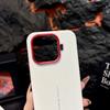 Red Camera Frame with Luxury Textured Case For IQOO 15 Ultra IQOO 15R 13 Vivo IQOO Z11 Turbo z10 turbo pro Ultimate Design Cover
