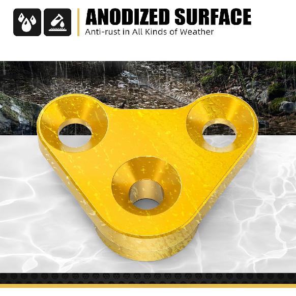 NICECNC Gold Pipe Support Bracket Exhaust Mounting Bracket with Bolt Compatible with Suzuki DRZ400S DRZ400SM 2000-2024 Motorcycle Exhaust Bracket See