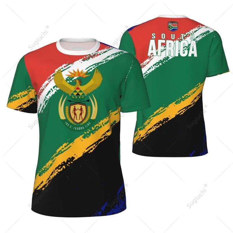 Jamaican Flag Color Football T-shirt For Men's Comfortable Run Sport Short Sleeve T Shirt