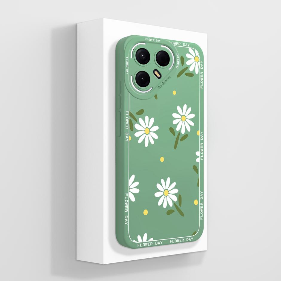 For Tecno Pova 7 Pro Ultra 4G 5G Case Pretty Flowers Silicone Protective Cover For TecnoPova7 Pro 7Ultra Anti Drop Funda Bumper