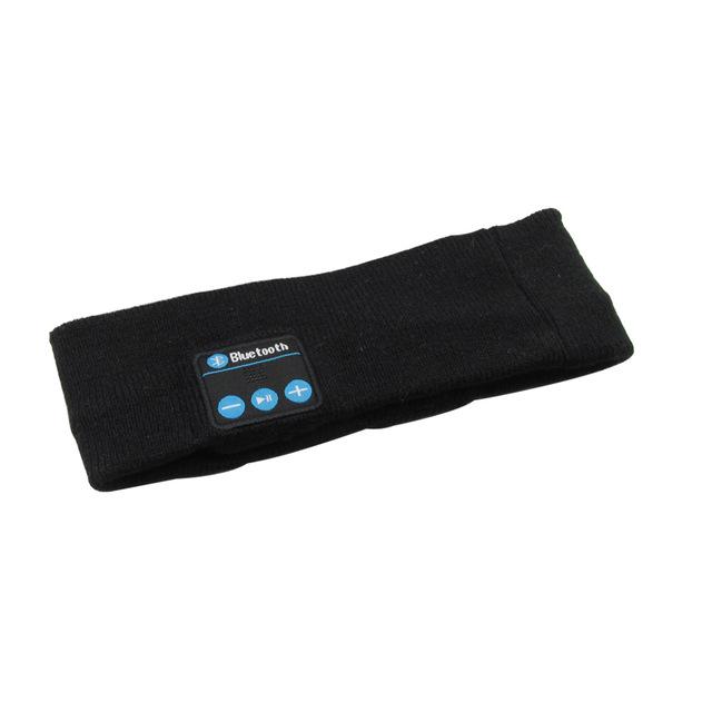 Wireless Bluetooth 5.0 Earphone Warm Sleeping Headband Headphone Stereo Sport Headset Music Hat As Eye Mask Thin Side Sleeper