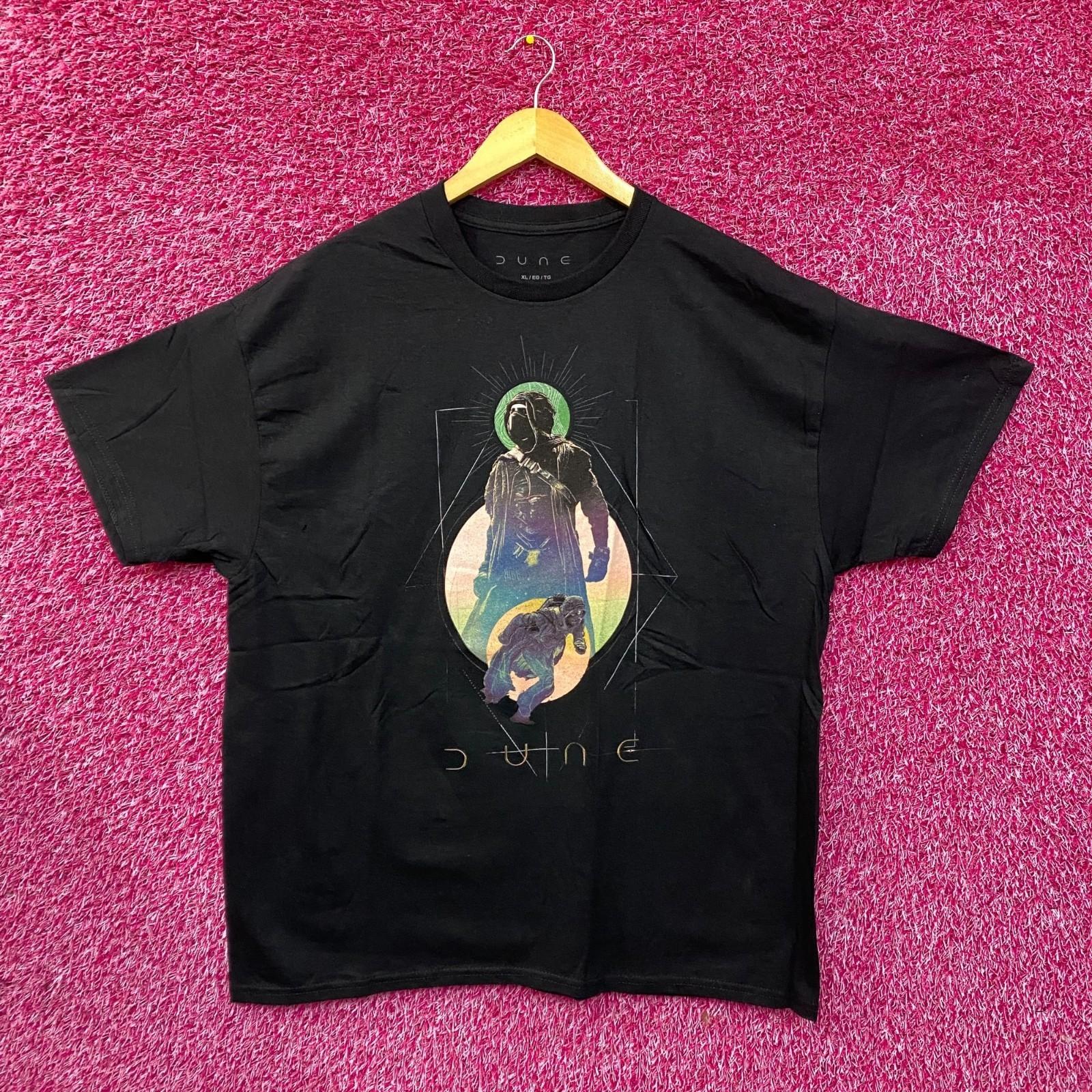 Дюна Научно-фантастический Фильм Персонаж Пол Фримен Арракис Песчаный червь 100% Хлопок Футболка Мужские Футболки Топ XL