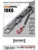 Multi-Functional Fish Lure Pliers Set with Scale and Extended Handle Gripper for Large Fish