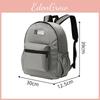 Monochrome Lightweight Simple Leisure Foldable Backpack For Hiking And Sports
