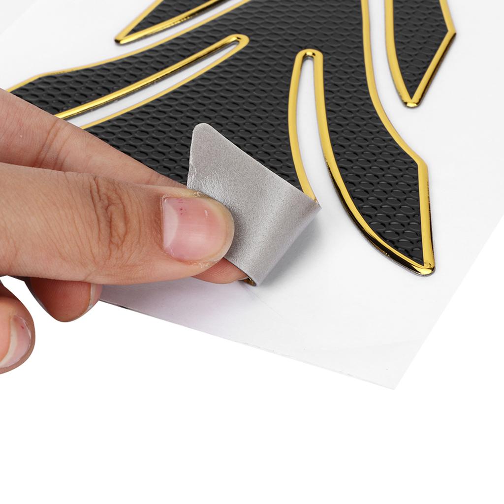 Motorcycle Gas Oil Fuel Sticker Pad Protector Decoration Fit for