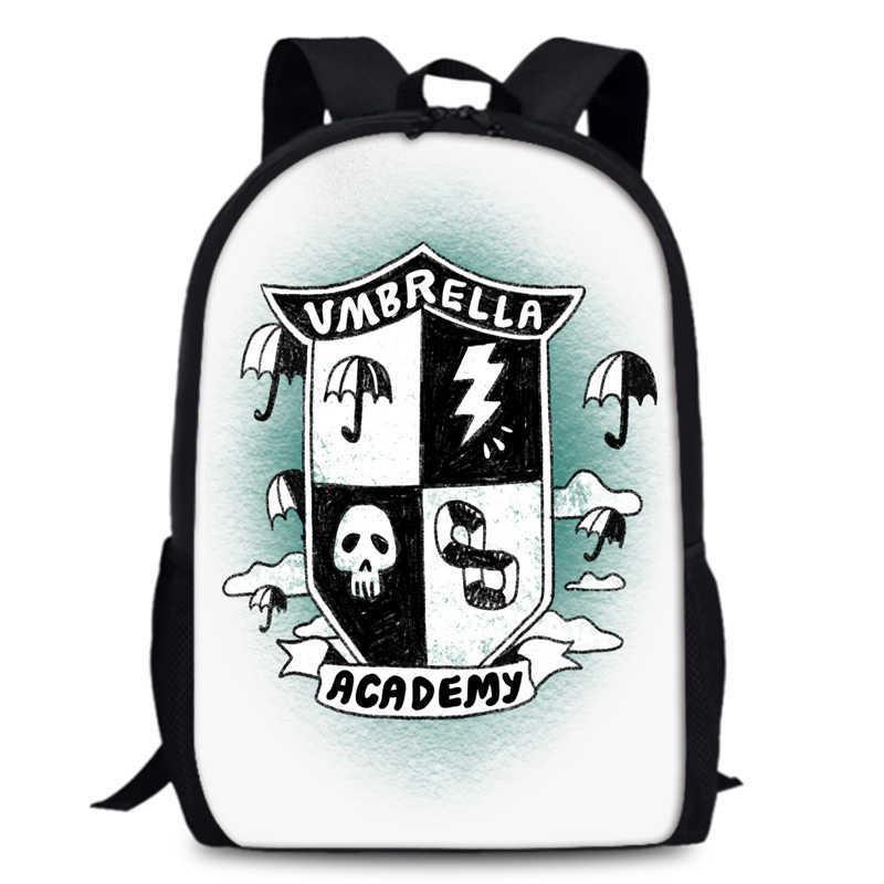 Umbrella Academy Backpack For Elementary School Stylish Durable And Breathable Oxford Cloth Design