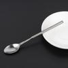 Stainless Steel Spoon Stainless Steel 62cm Long Telescopic Stirring Spoon Stretchable for Barbecue Tableware Supplies Spoon