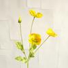 Artificial Flowers Fake Poppy Silk Flowers Long Stem Housewarming Garden Decor Wedding Poppy Flower Wedding Bridal DIY Bouquet