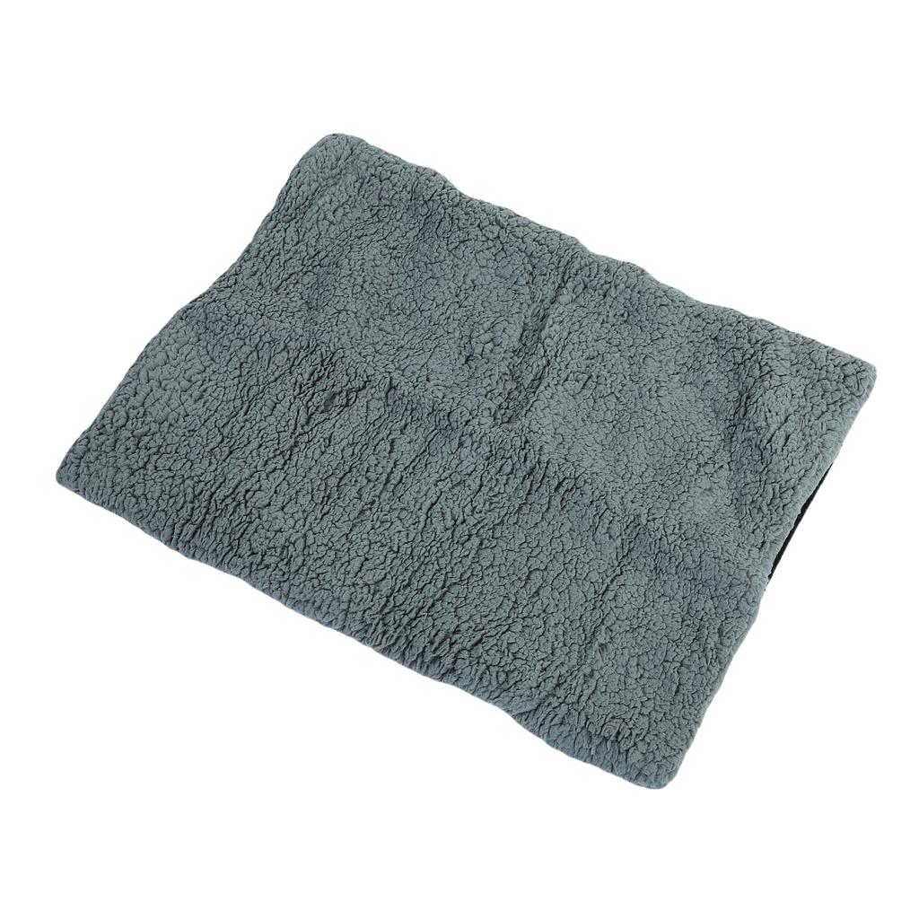 Warm Pet Pad Comfortable Plush Dog Sleeping Bed Mat Anti Slip Soft Cat Pad for Cold Weather