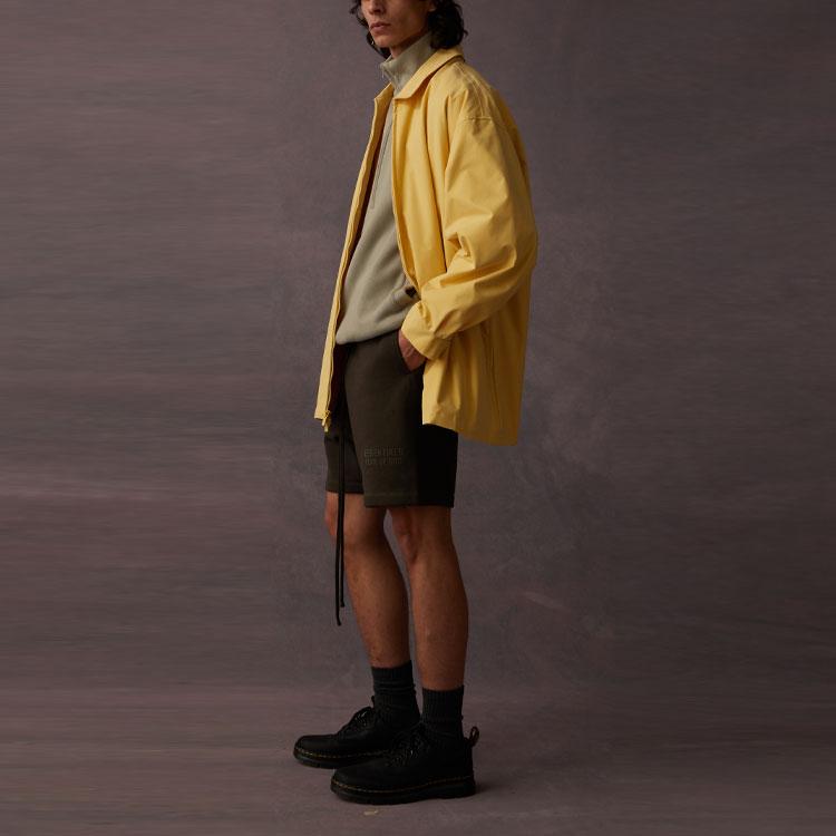 Fear of God Essentials Barn Jacket Light Tuscan Unisex Outerwear Yellow 202BT224192F
