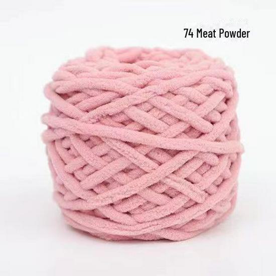 Thick Wool DIY Yarn Ball for Handwoven Crafts - Soft Texture, Easy To Work With, Multiple Colors