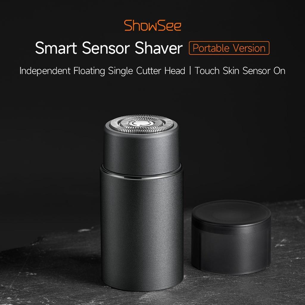 Smart Sensor Electric Shaver for Men Dry Wet Shaver Floating Blade Beard Trimmer USB Rechargeable IPX7 Waterproof