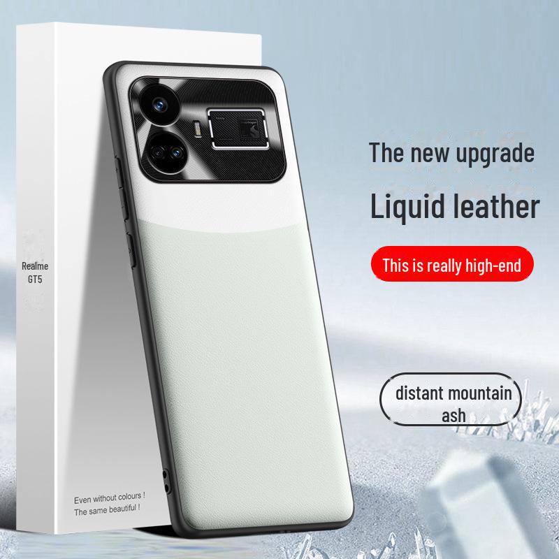 

Кожаный чехол Realme GT5: Защита от падений и обрастания realme GT5