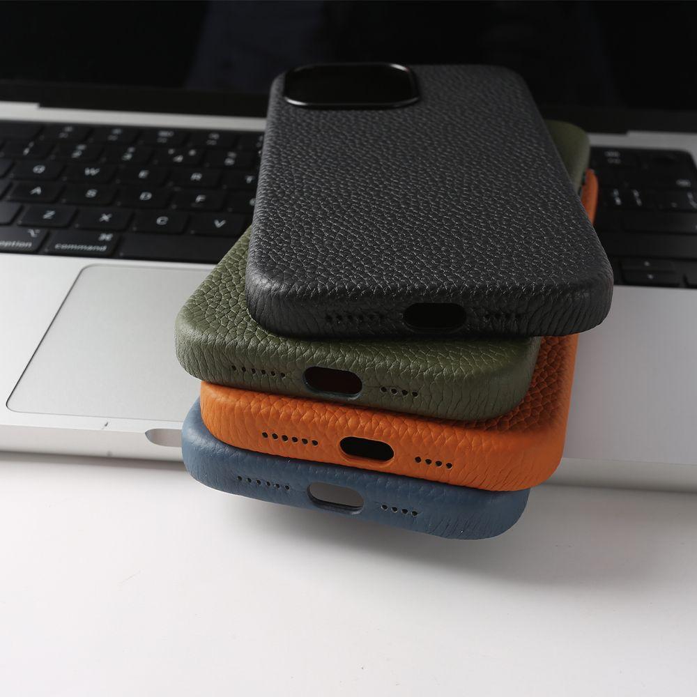 For Magsafe Case Iphone 15 Pro Max Premium Genuine Leather Cover Magnetic for Funda Iphone14Pro 15 Cases Full Coverage Carcasa