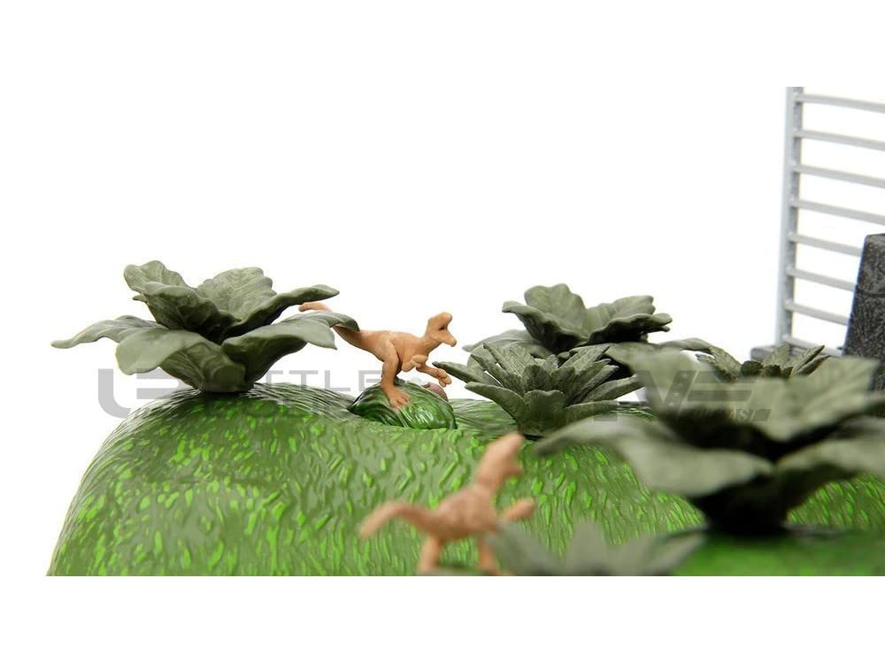 Jada Toys NANO SCENS JADA TOYS Dinosaur World Diorama Set VEHICLES with Mini Cars w/2