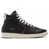 Converse Cons Pro Leather Wrapping Non-Slip and Abrasion Resistant High-Top Board Shoes Unisex Black Beige White