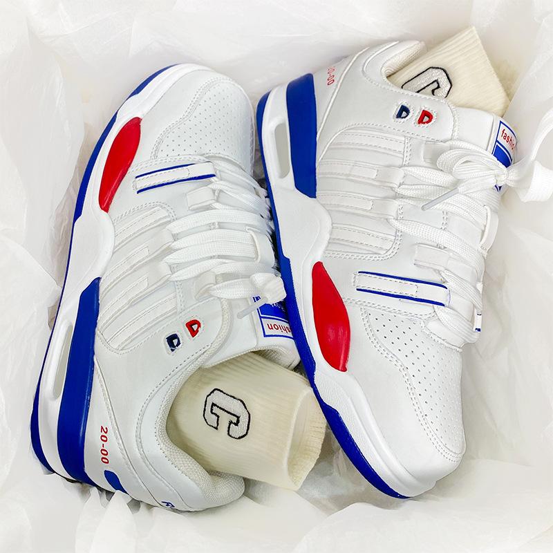 22 autumn breathable casual board shoes ins Hong Kong style couple niche thick-soled German training shoes 35