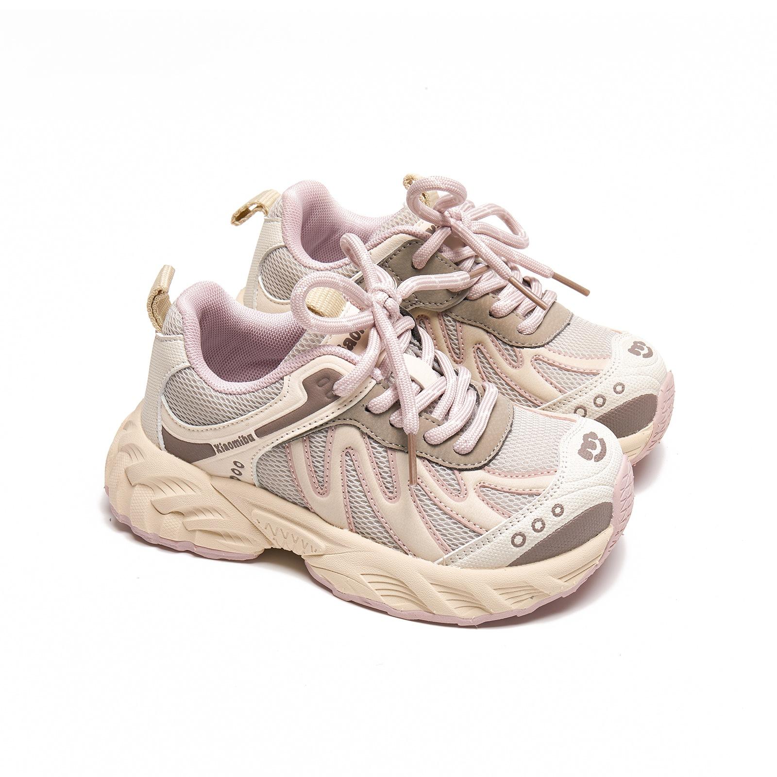 

Girls sports shoes 2025 autumn new casual running shoes children s soft-soled dad shoes hiking shoes soft-soled 37