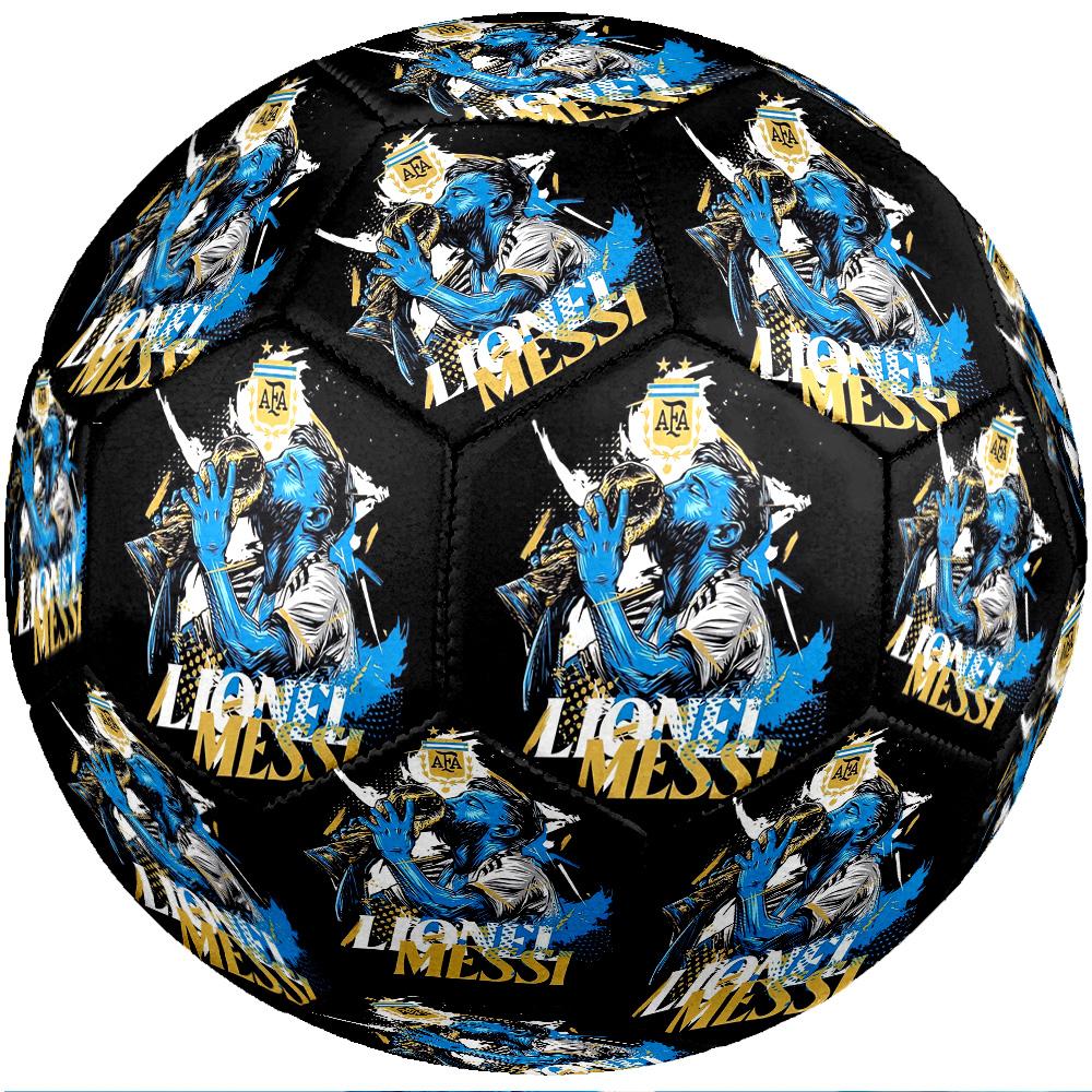 Lionel Messi Theme soccer ball Size 5 Soccer Ball Soft Touch Professional Training Football for Outdoor Sports