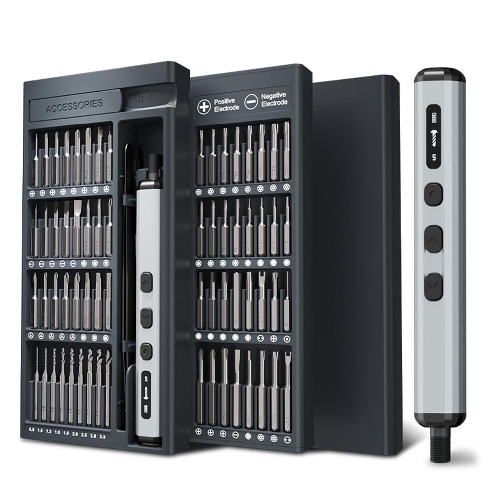 

JIAFA 76 in 1 Electric Screwdriver Set with Drill Function Precision Repair Tool Kit A