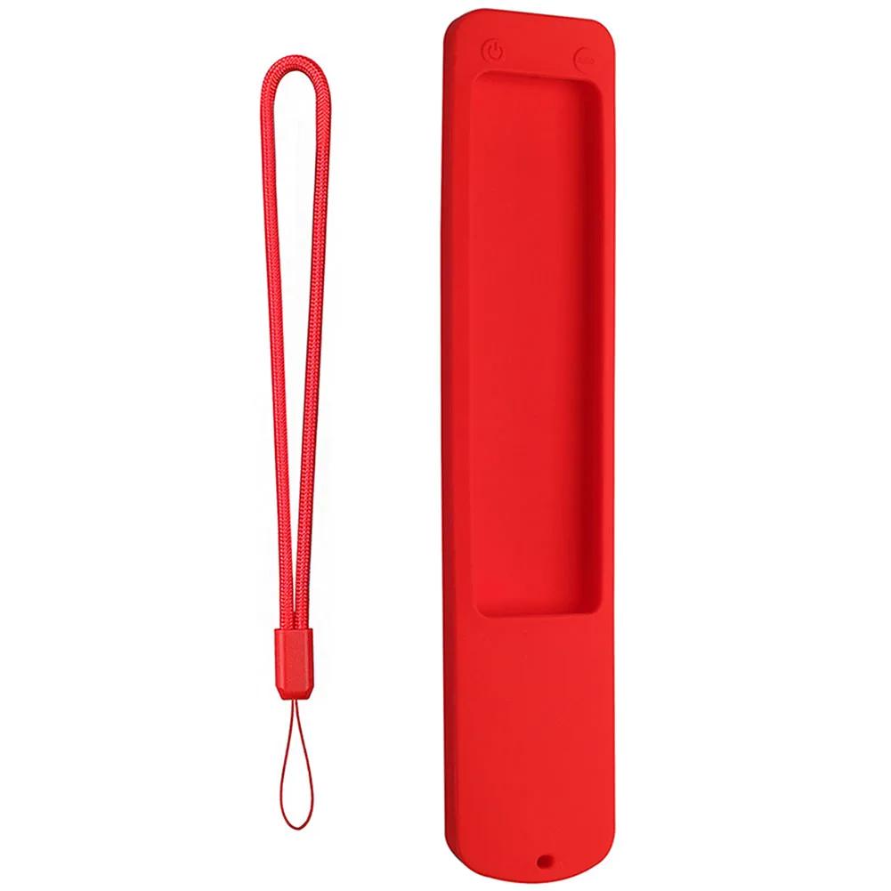 Silicone Remote Control Cover for Xiaomi XMRMML Anti Slip Anti Drop Protective Skin with Lanyard
