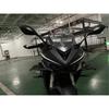 Universal Carbon Fiber Look Motorcycle Side Winglets Air Deflector Spoiler Trim