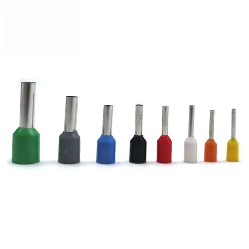 1200pcs Tubular Terminal Block Connector Wire Terminal Kit Insulated Cord Pin End Terminal Electrical Crimper Terminator