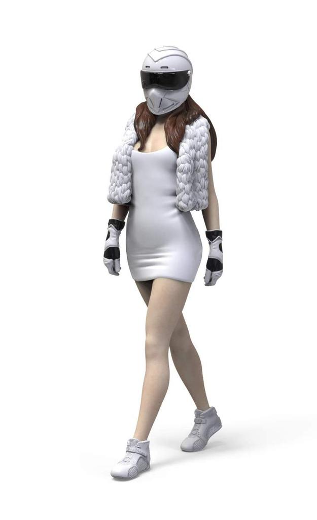 Tori Factory 120 Girls in Action Series Stiger Seductive Undercover Agent Resin Kit GA-045