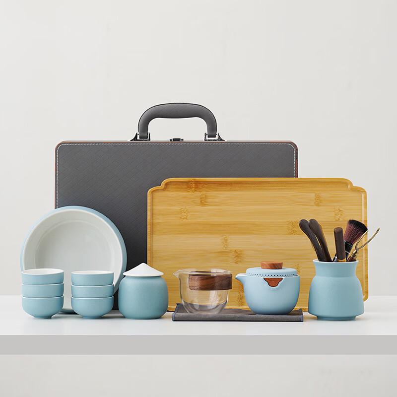 Zhuijia Simple Luxury Ceramic Gongfu Tea Set